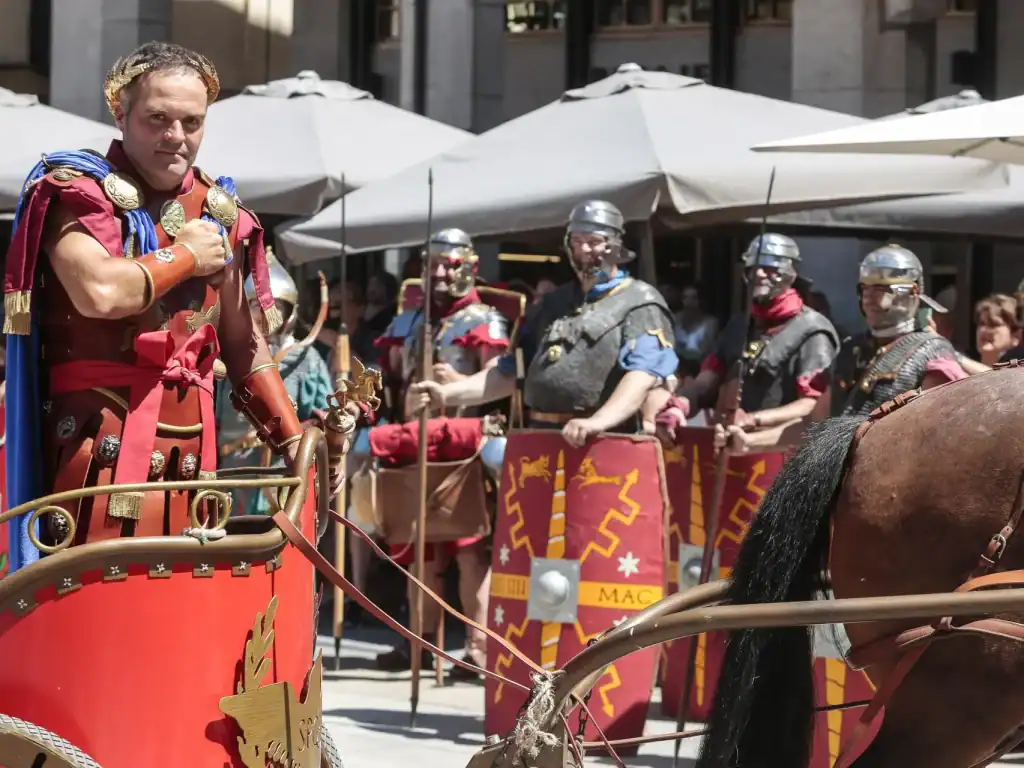 Desfile legiones romanas - Fiestas Astures y Romanos Astorga 2025